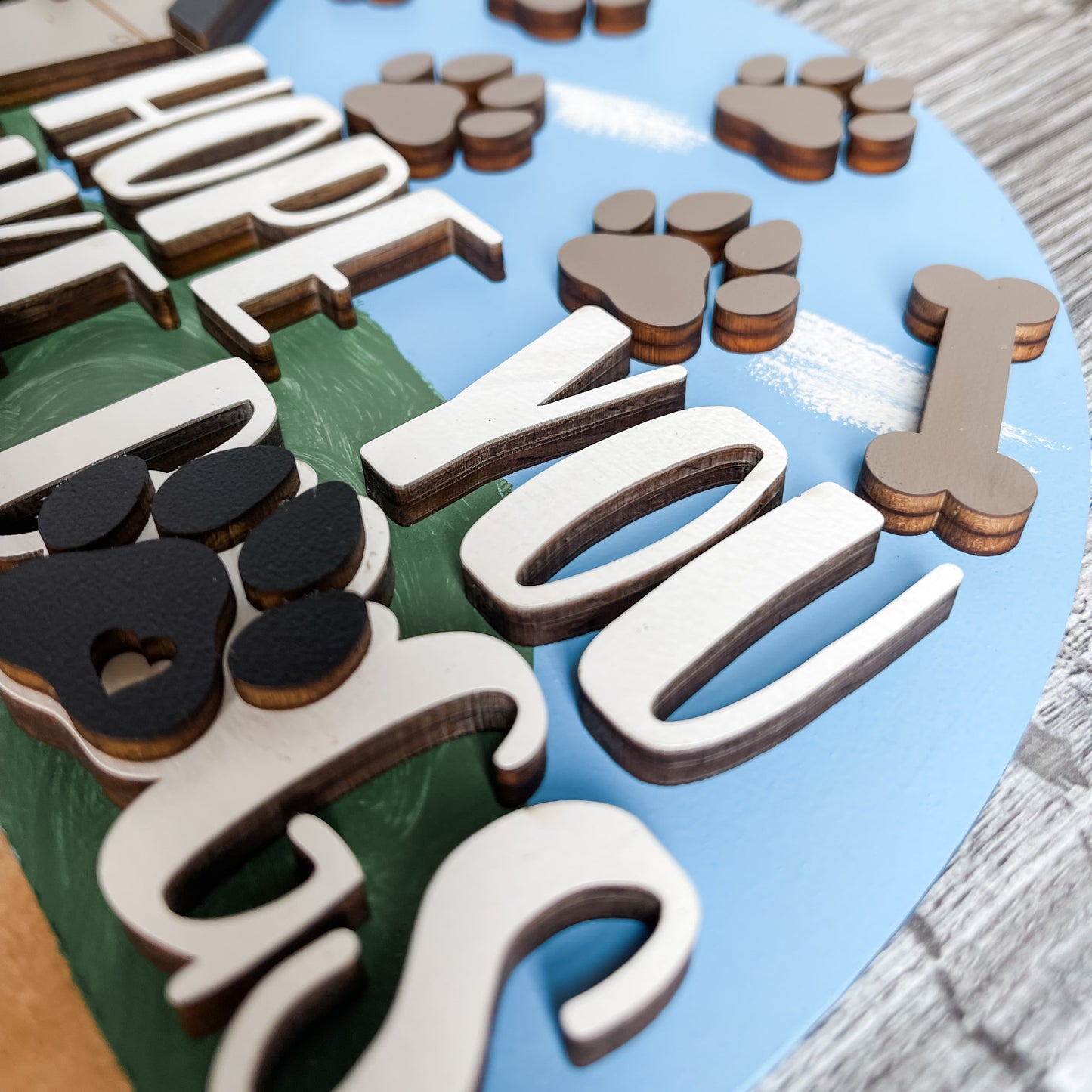 Add On Dogs Theme for Interchangeable Round Signs