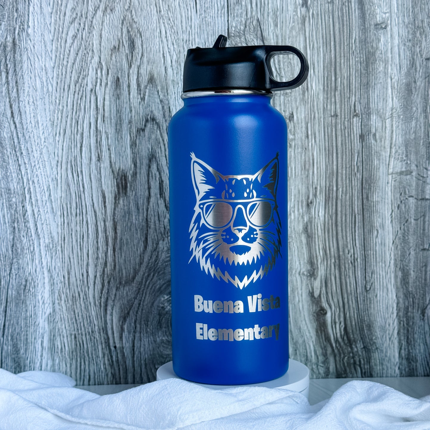 Buena Vista Bobcats Personalized Water Bottles & Tumblers