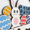 Add On Easter Bunny Theme for Interchangeable Round Signs