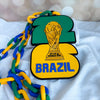 Brazil Hype Chain – 3D Printed FIFA World Cup Pendant Necklace