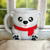 Pawblo the Polar Bear Ice Cream Pint Holder