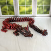 Extra Large Articulated Crystal Dragon (41")