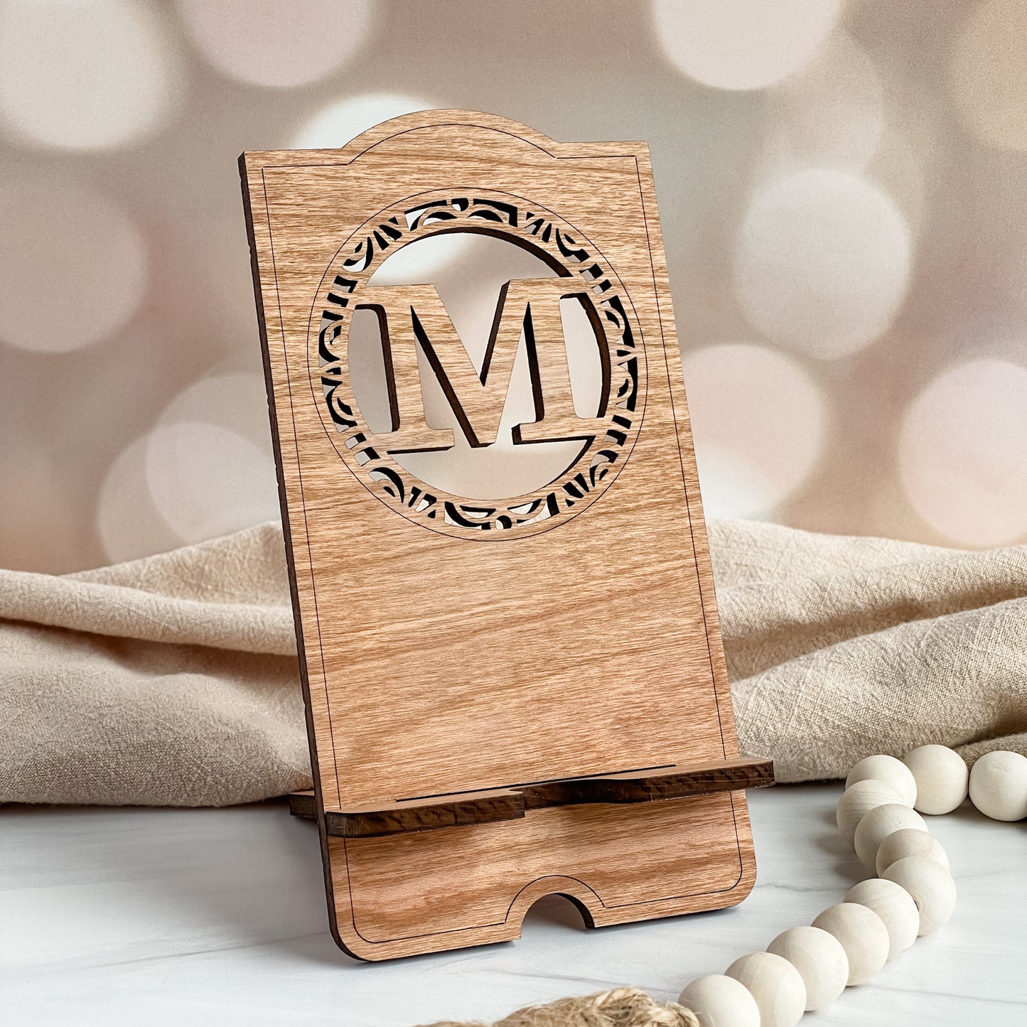 Monogram Letter Phone Stands