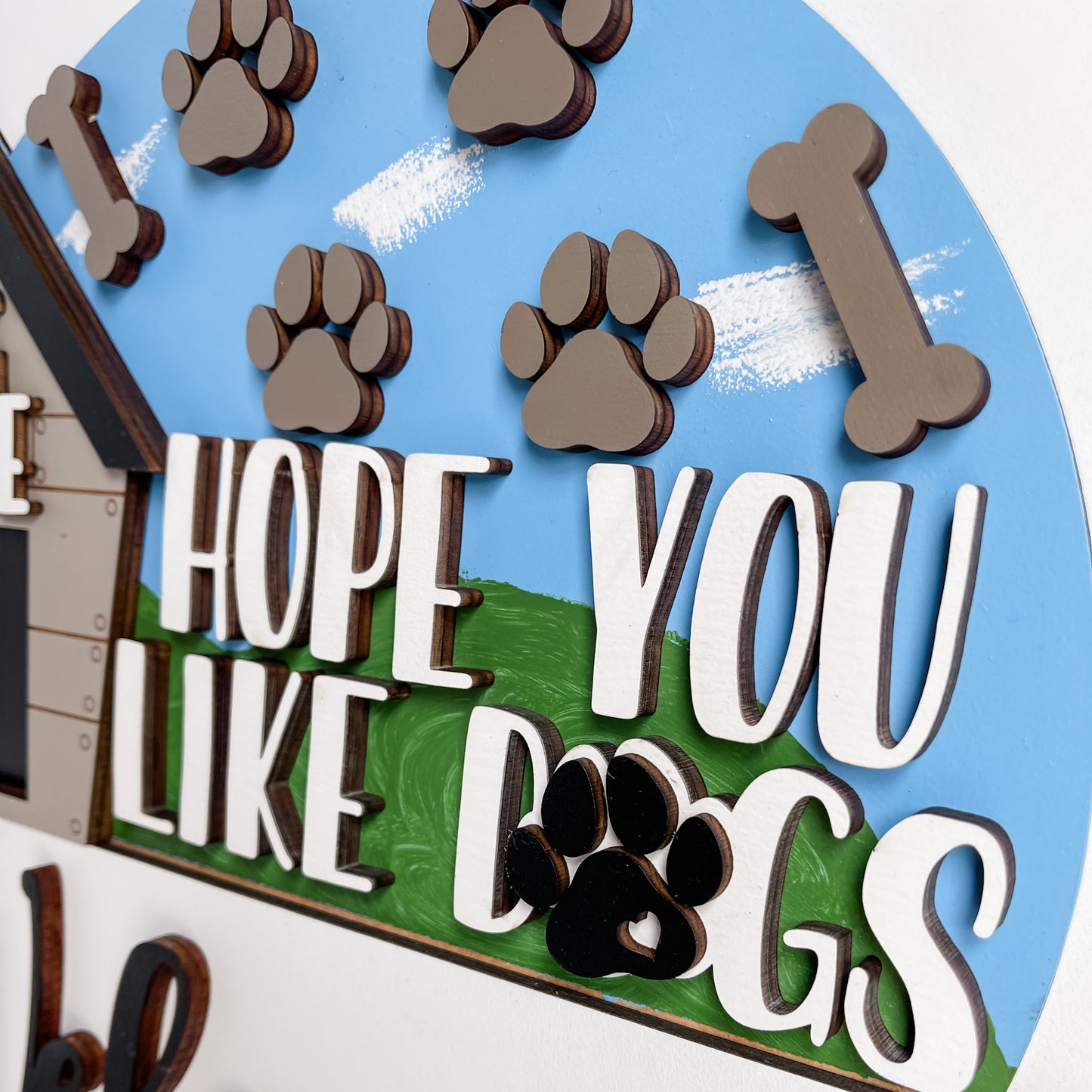 Add On Dogs Theme for Interchangeable Round Signs