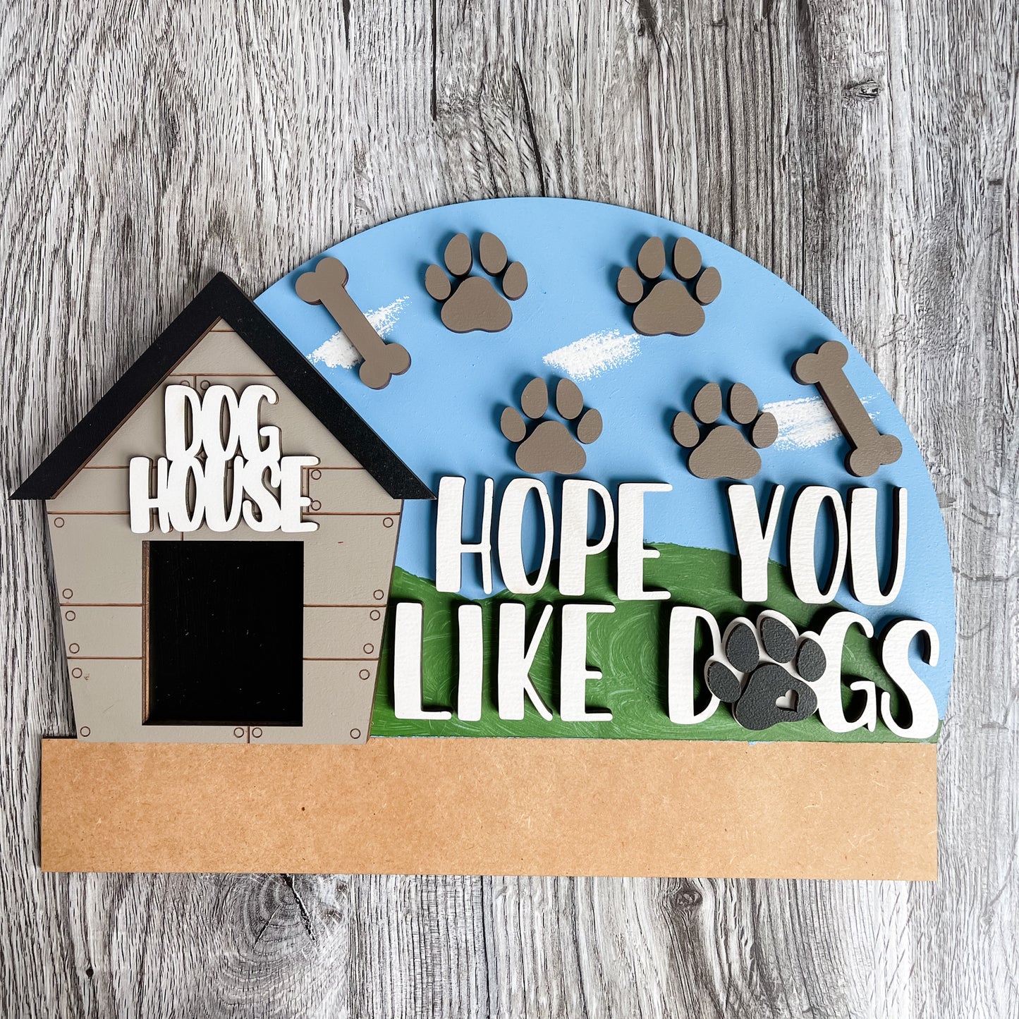 Add On Dogs Theme for Interchangeable Round Signs