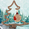 Wooden Tree Ornament Stand