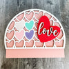 Add On Valentine's Day Theme for Interchangeable Round Signs