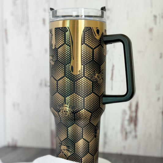 Honeycomb 40oz Tumbler