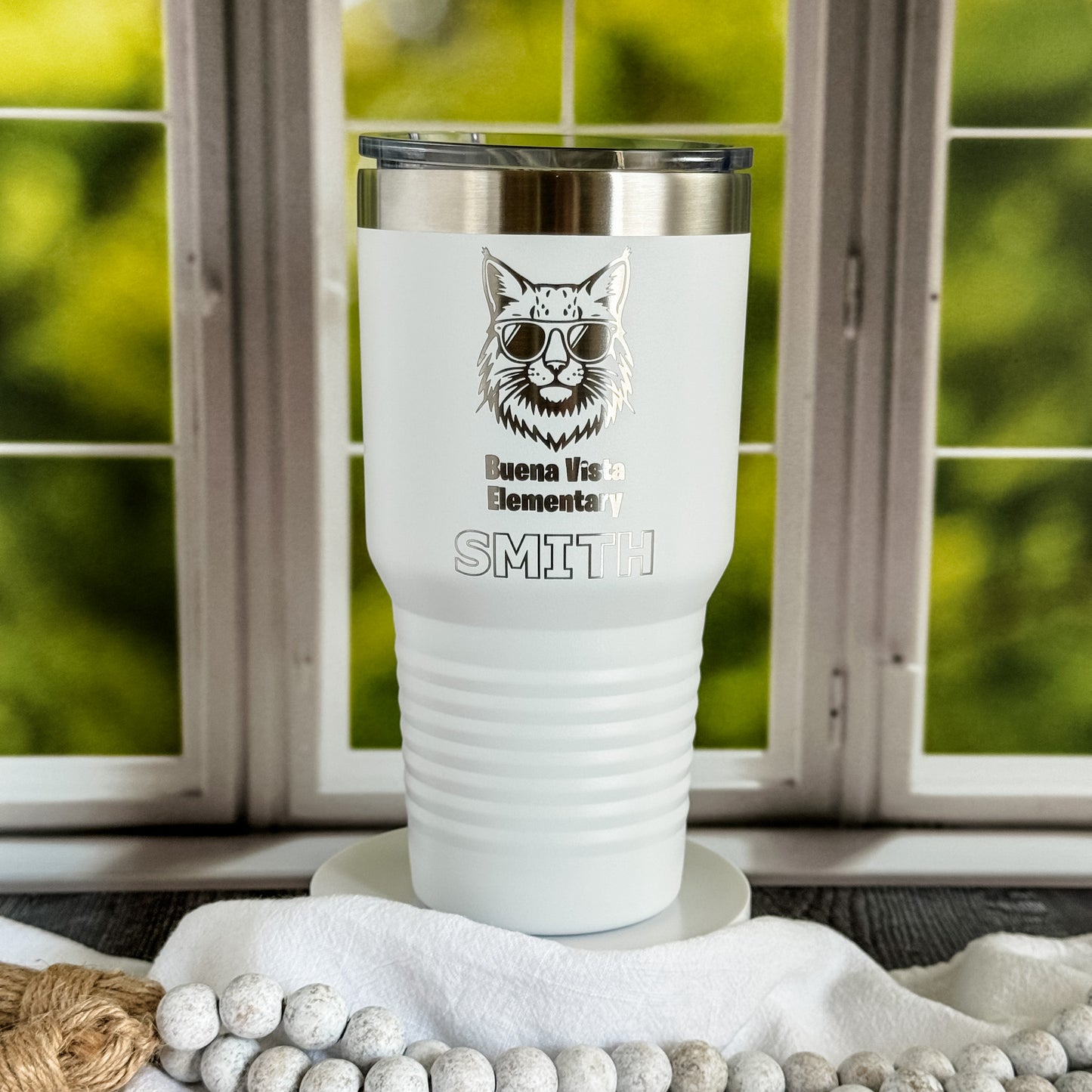 Buena Vista Bobcats Personalized Water Bottles & Tumblers