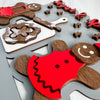 Add On Gingerbread Theme for Interchangeable Round Signs