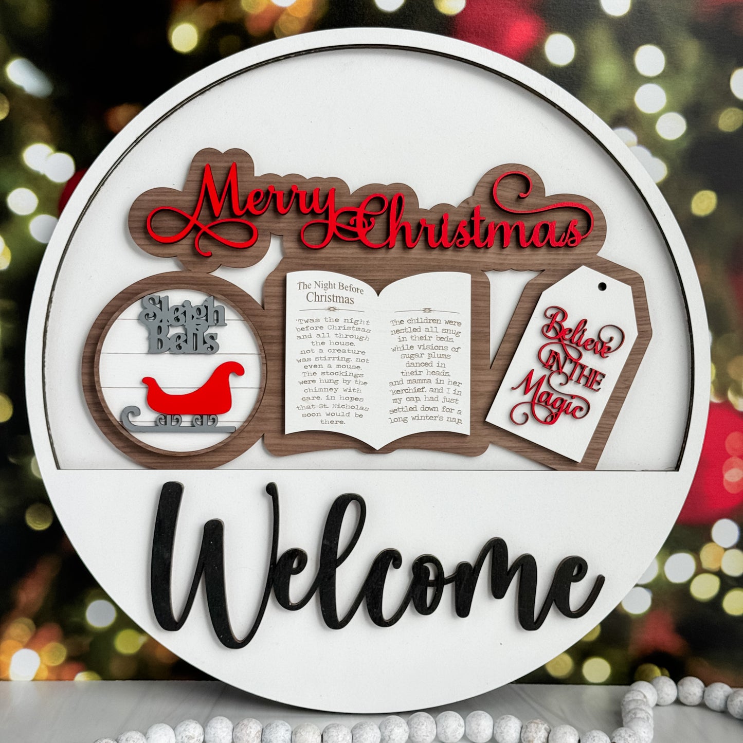 Add On Vintage Theme for Interchangeable Round Signs