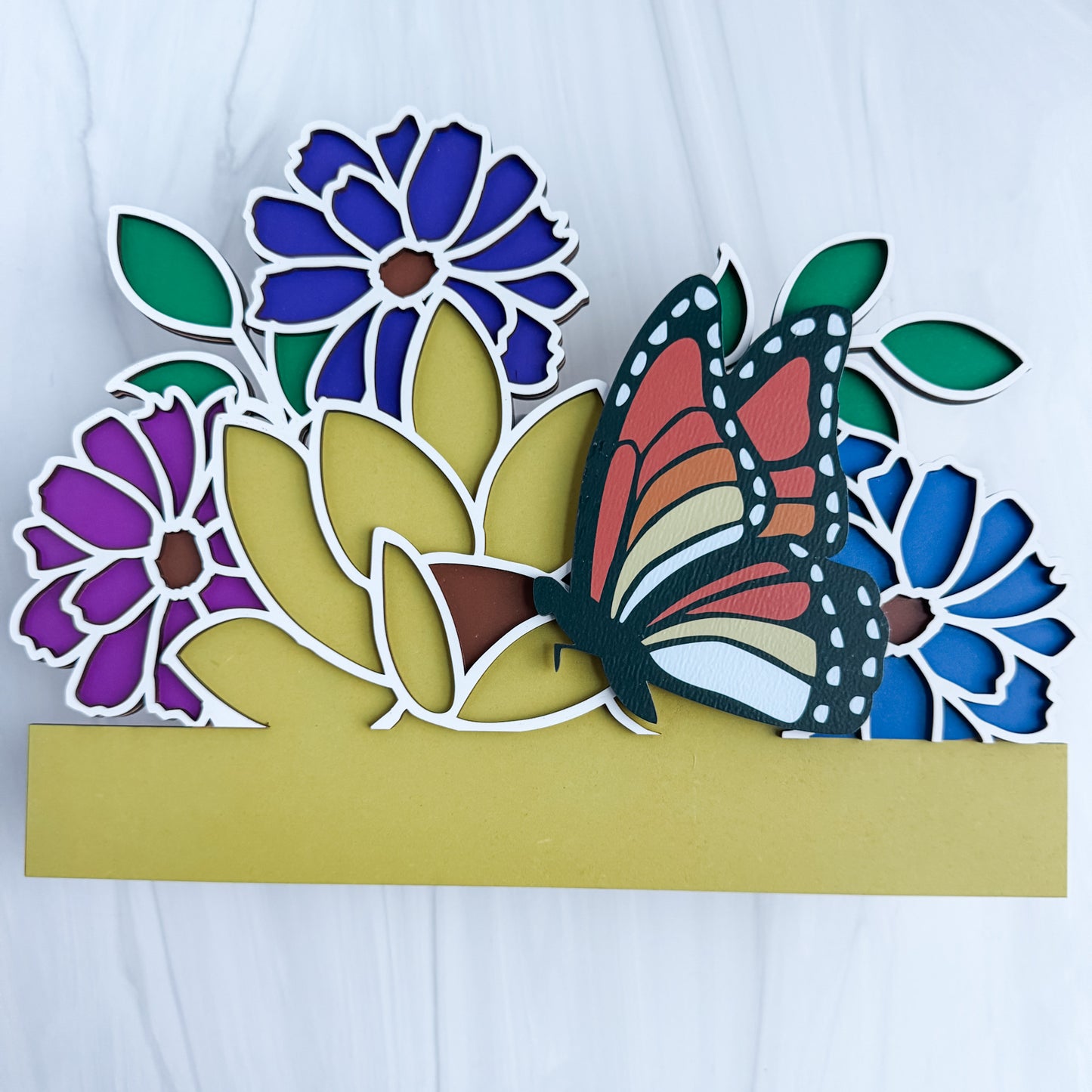 Add On Spring Theme for Interchangeable Round Signs