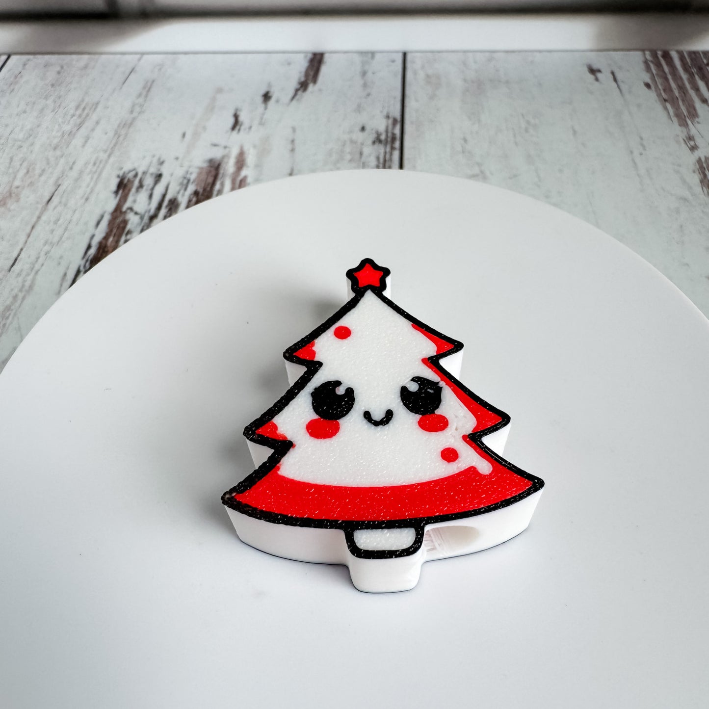 Christmas Tree Straw Topper