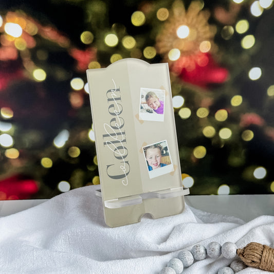 Personalized Photo Phone Stand