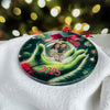 Personalized Magical Memory Grinch Hand Ornament