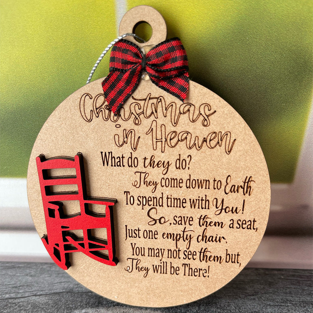 Christmas in Heaven Ornament