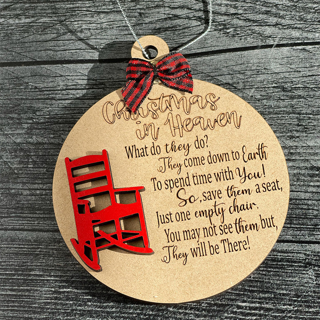 Christmas in Heaven Ornament