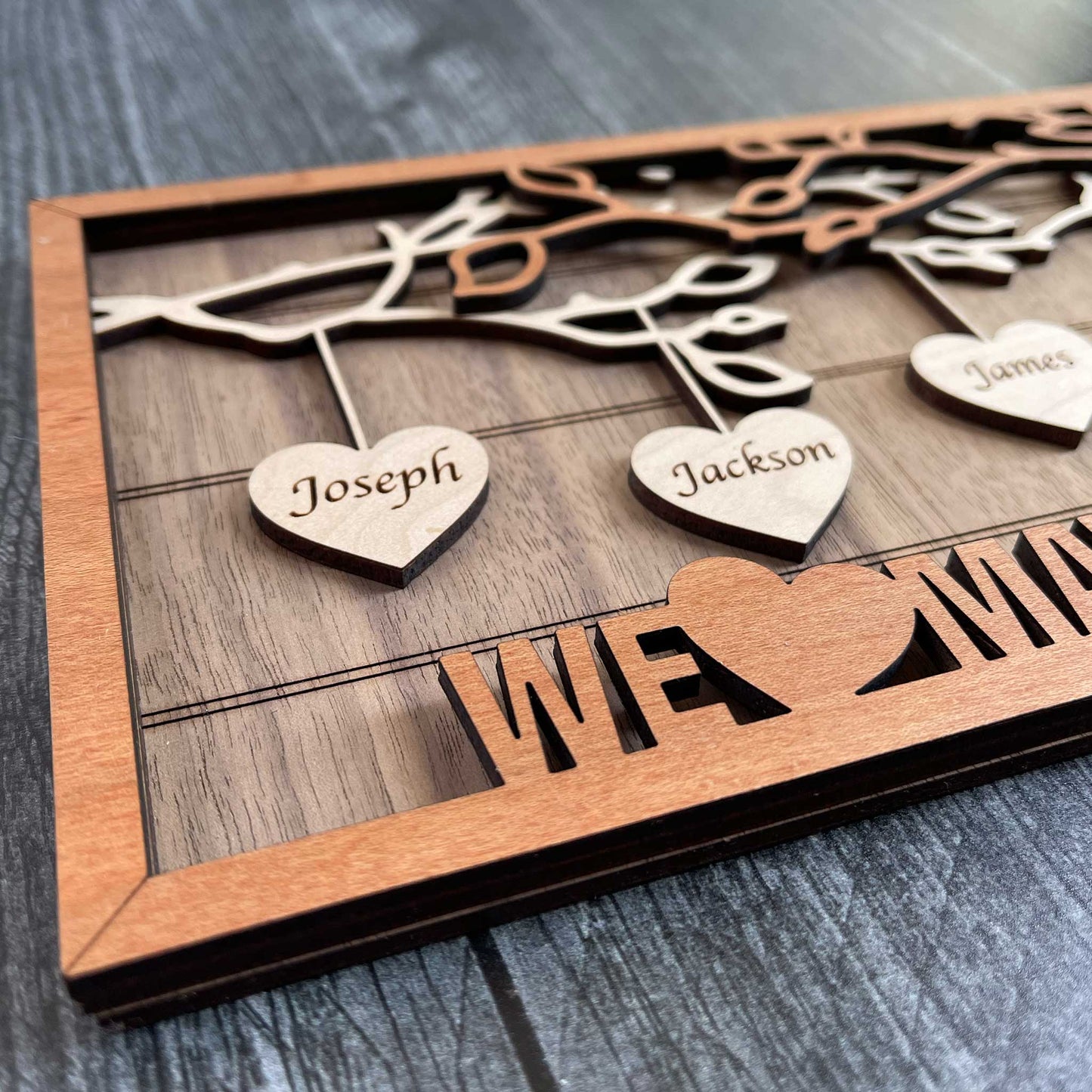 Hanging Heart Frame