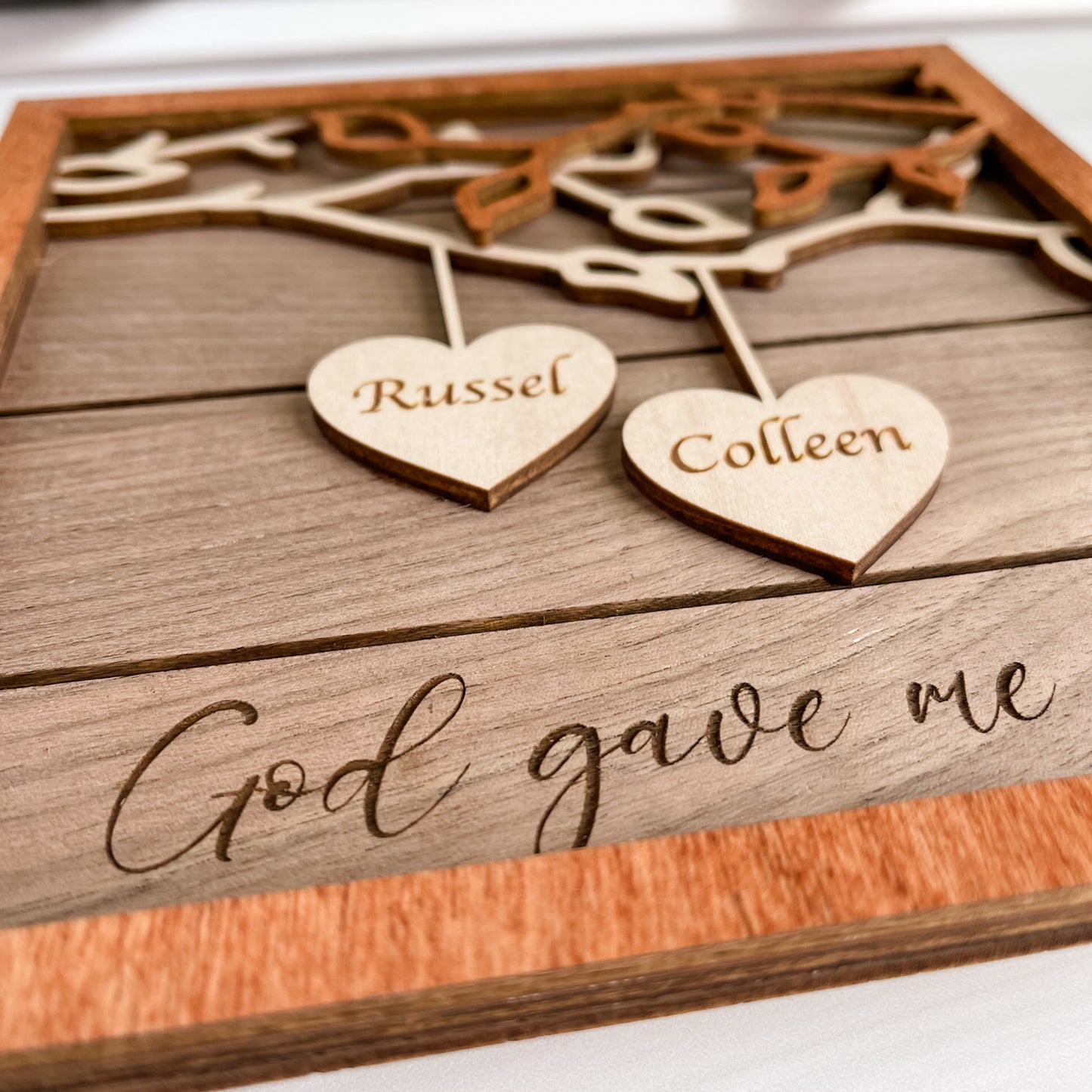 Couple's Hanging Heart