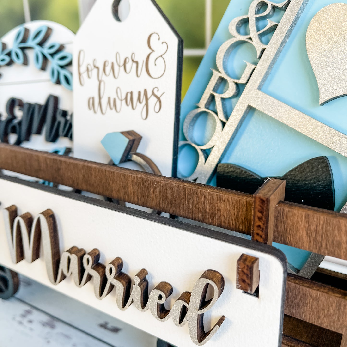 Add on for Shelf Sitter - Just Married Theme