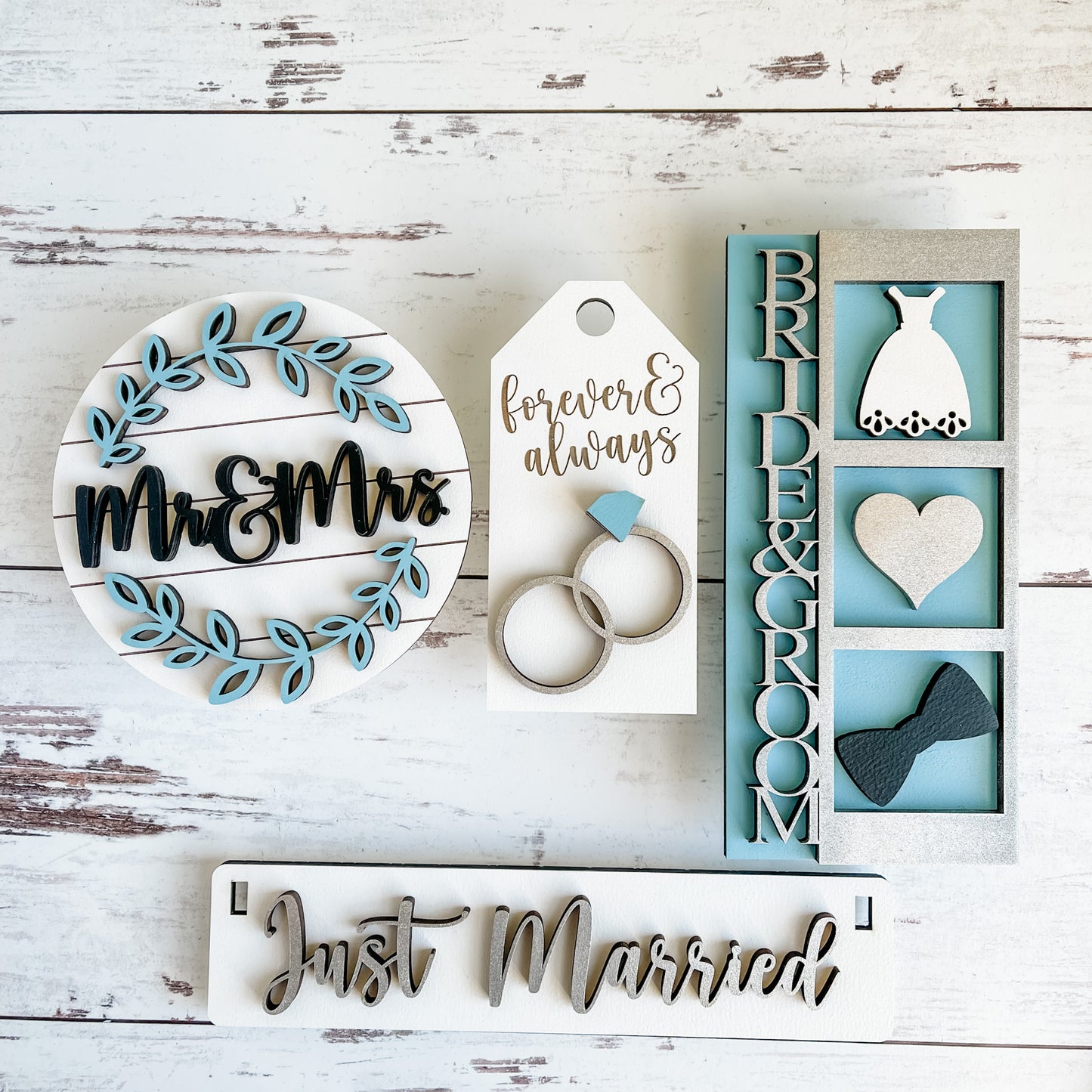 Add on for Shelf Sitter - Just Married Theme