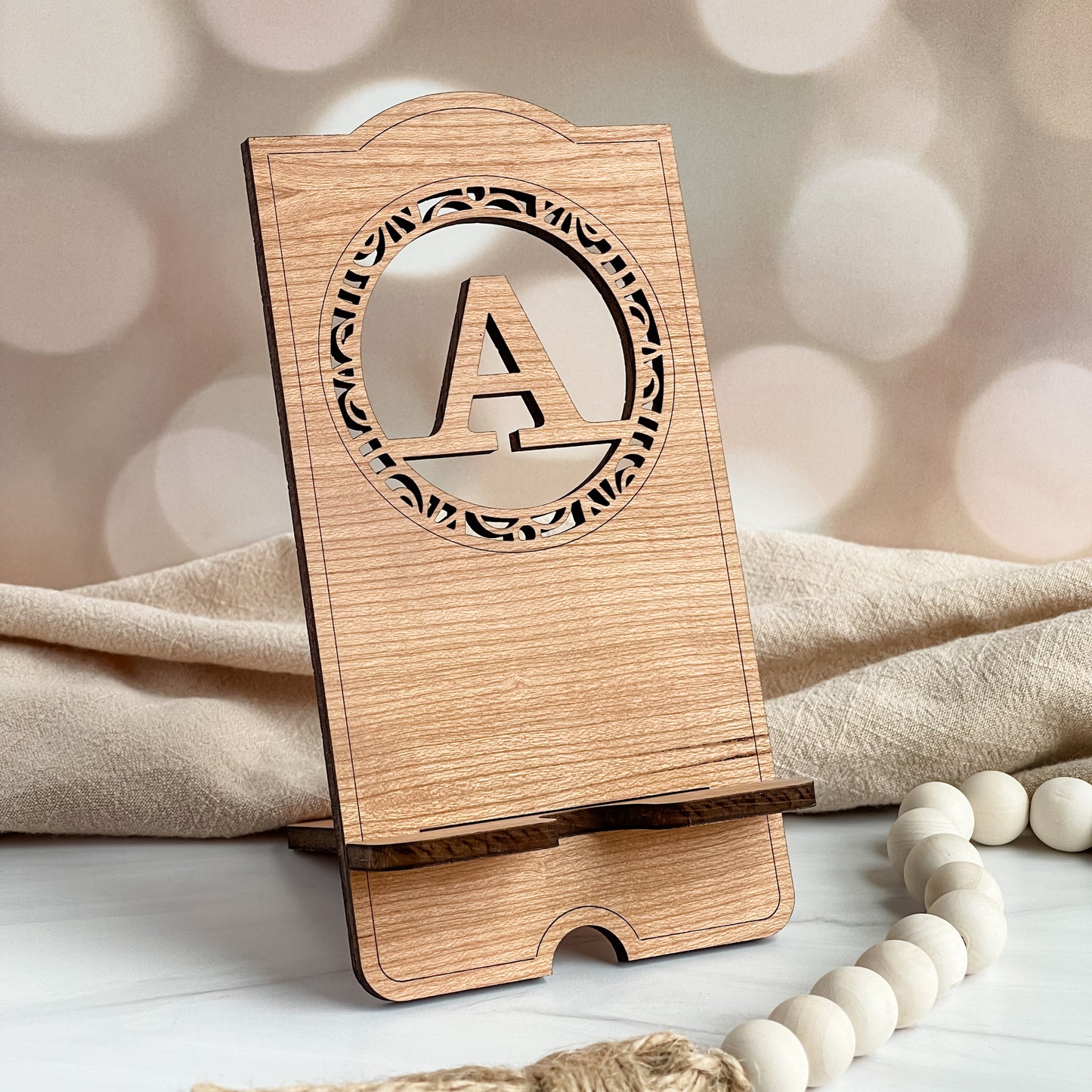 Monogram Letter Phone Stands